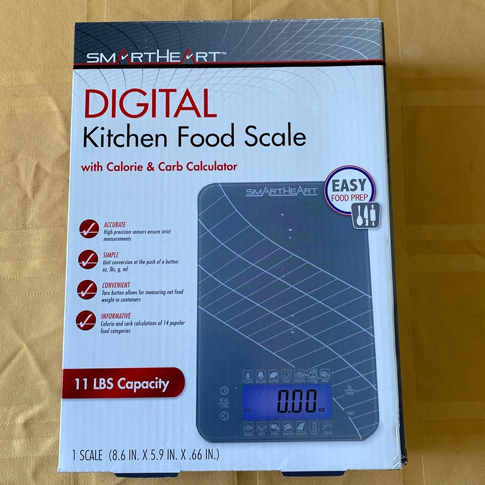 SmartHeart Digital Kitchen Food Scale